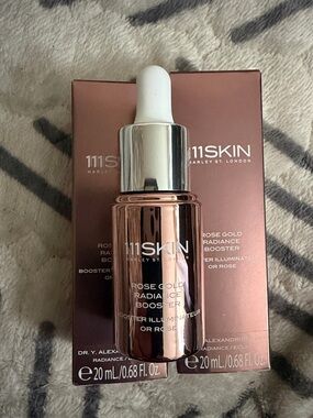 2 bottles 111SKIN Rose Gold Booster with Silver Accents